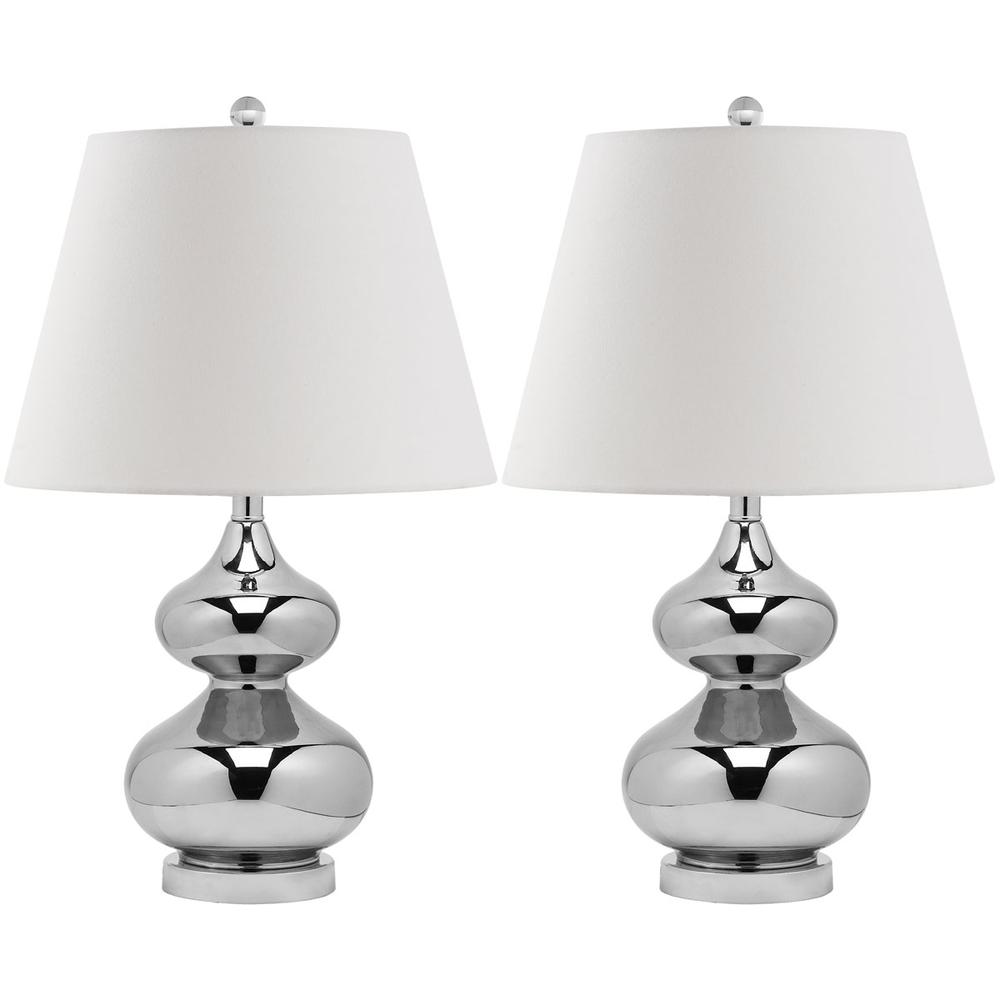 EVA 24-INCH H DOUBLE GOURD GLASS LAMP, LIT4086M-SET2. Picture 1