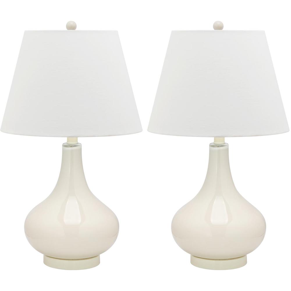 AMY 24-INCH H GOURD GLASS LAMP, LIT4087A-SET2. Picture 1