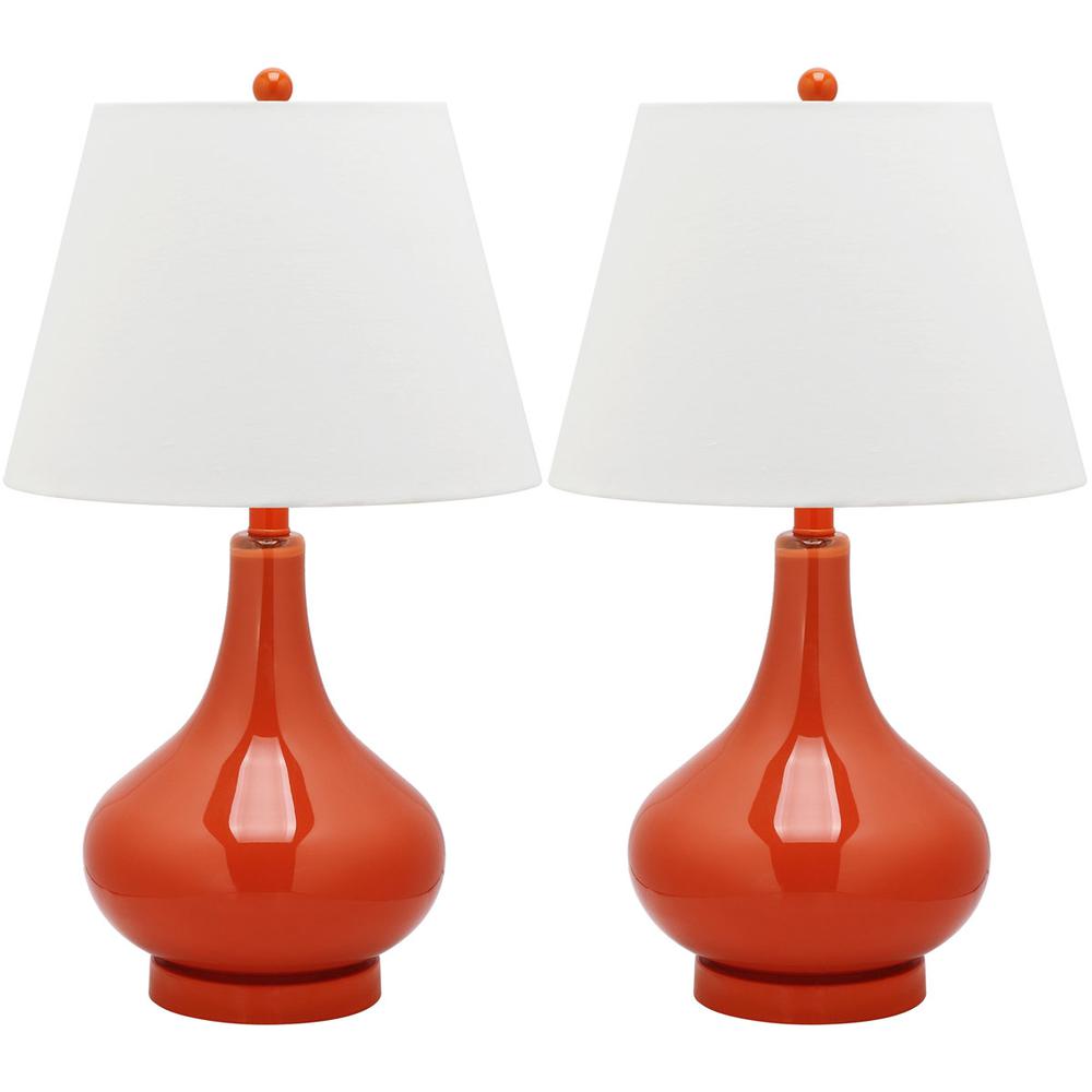 AMY 24-INCH H GOURD GLASS LAMP, LIT4087D-SET2. Picture 1