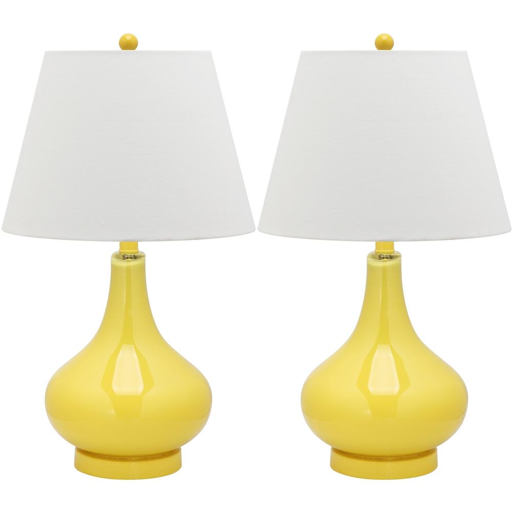 AMY 24-INCH H GOURD GLASS LAMP, LIT4087H-SET2. Picture 1
