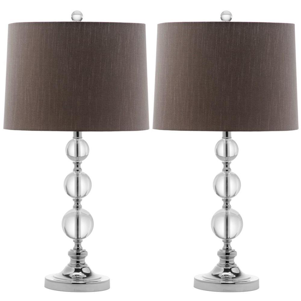 KEEVA 26-INCH H CRYSTAL BALL LAMP. Picture 1