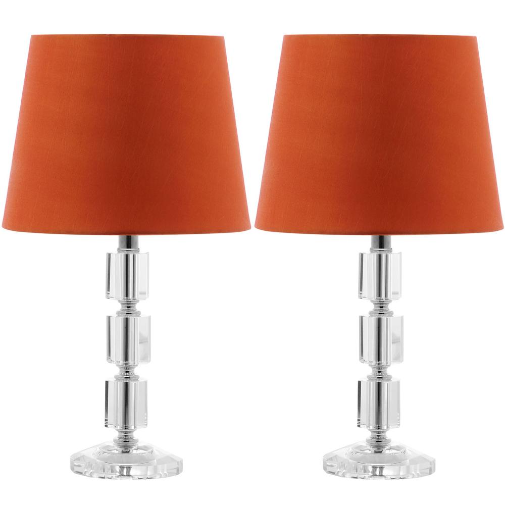 ERIN 16-INCH H CRYSTAL CUBE LAMP, LIT4126D-SET2. Picture 1