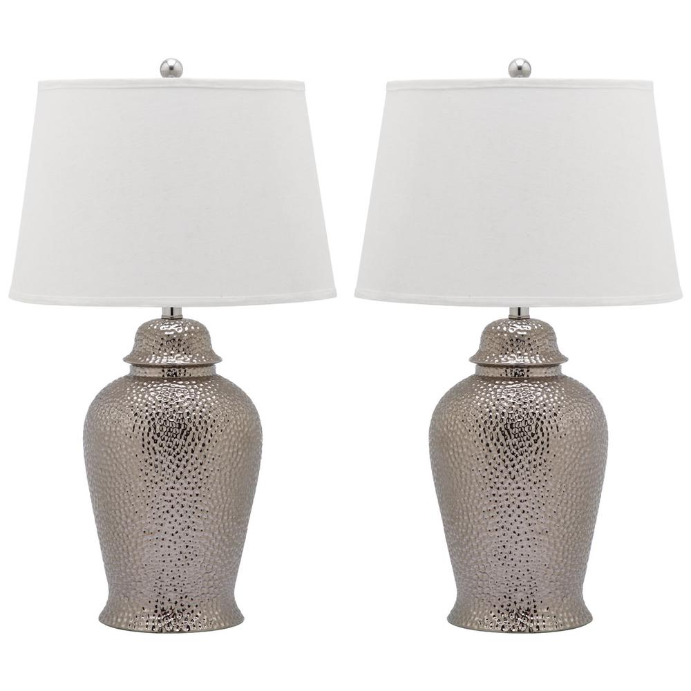 STERLING 27.5-INCH H GINGER JAR LAMP. Picture 1