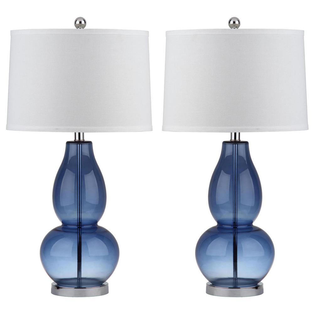 MERCURIO 28.5-INCH H DOUBLE GOURD LAMP, LIT4155C-SET2. Picture 1