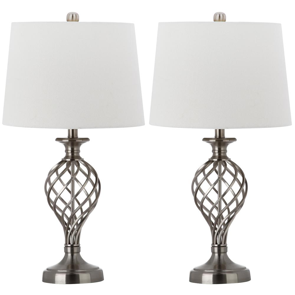 LATTICE 26.75-INCH H URN TABLE LAMP. Picture 1