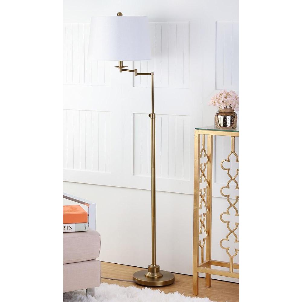 NADIA 64.25-INCH H ADJUSTABLE FLOOR LAMP. Picture 1