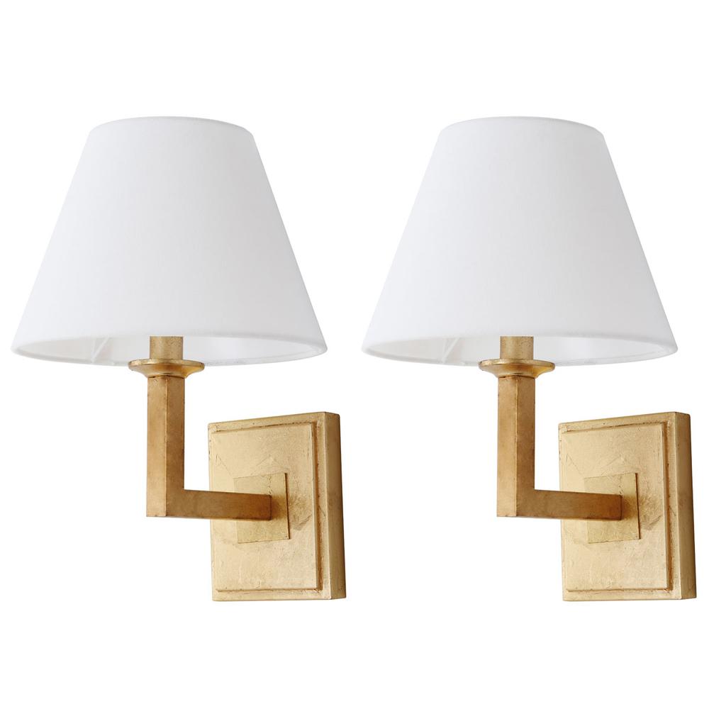 PAULINE GOLD 14.5-INCH H WALL SCONCE. Picture 1