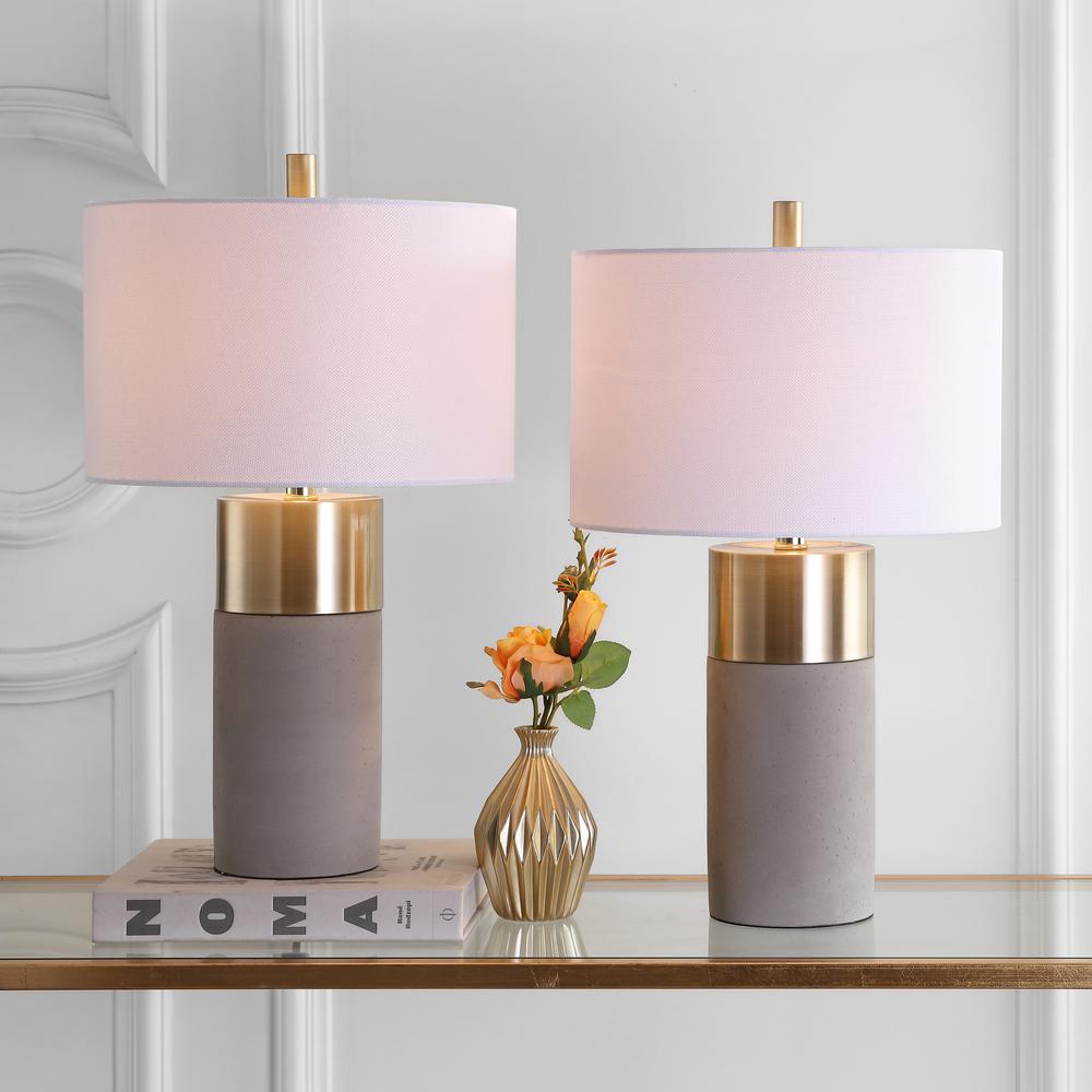 Oliver Table Lamp, Grey (Set of 2). Picture 2