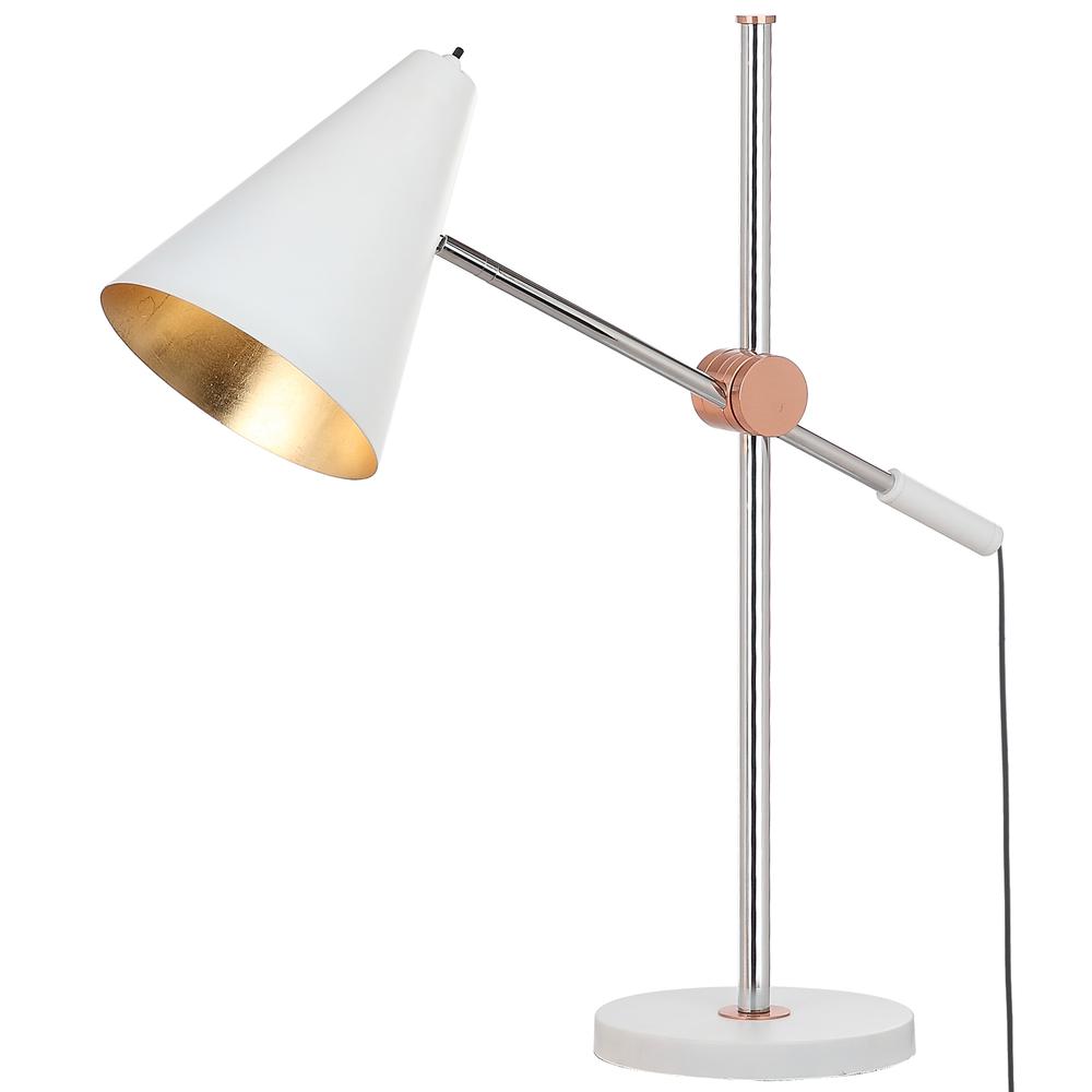 Alexus 28-Inch H Table Lamp, White. Picture 4