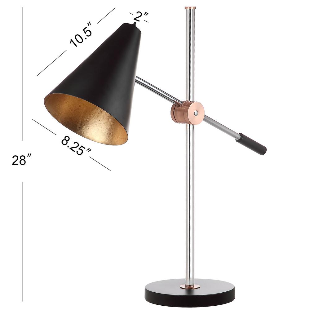 Alexus 28-Inch H Table Lamp, Black. Picture 1