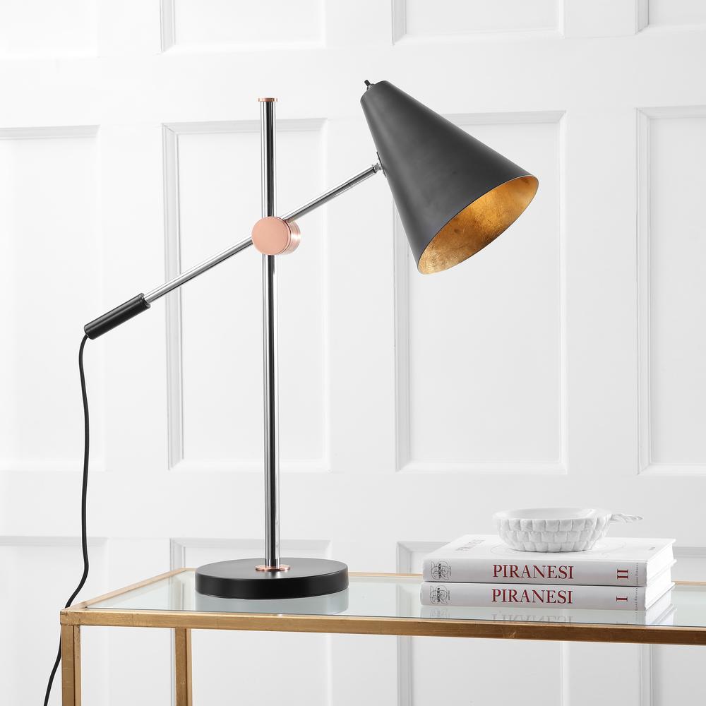 Alexus 28-Inch H Table Lamp, Black. Picture 2