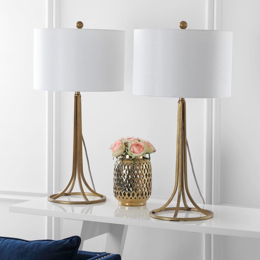 Mckenna 30-Inch H Table Lamp , Antique Bronze. Picture 1