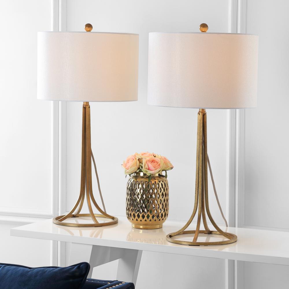 Mckenna 30-Inch H Table Lamp , Antique Bronze. Picture 2