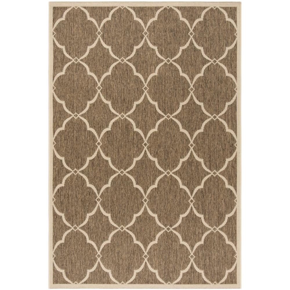 LINDEN 100, BEIGE / CREAM, 5'-1" X 7'-6", Area Rug, LND125D-5. Picture 1