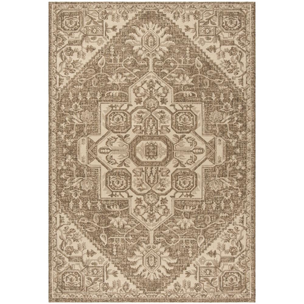 LINDEN 100, CREAM / BEIGE, 5'-1" X 7'-6", Area Rug, LND138A-5. Picture 1