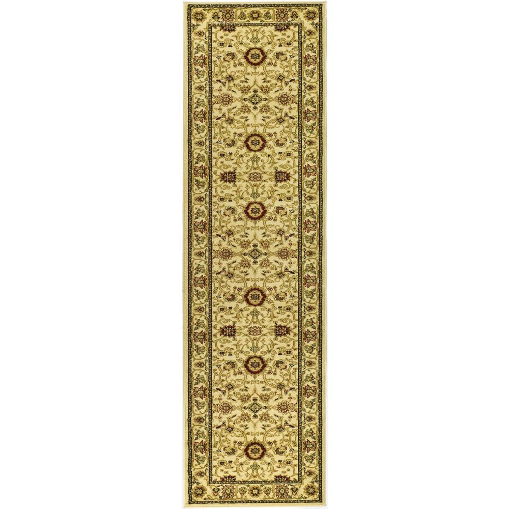 LYNDHURST, IVORY / IVORY, 2'-3" X 10', Area Rug. Picture 1