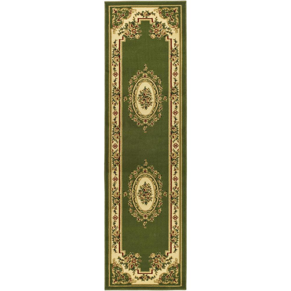 LYNDHURST, SAGE / IVORY, 2'-3" X 8', Area Rug, LNH218B-28. Picture 1
