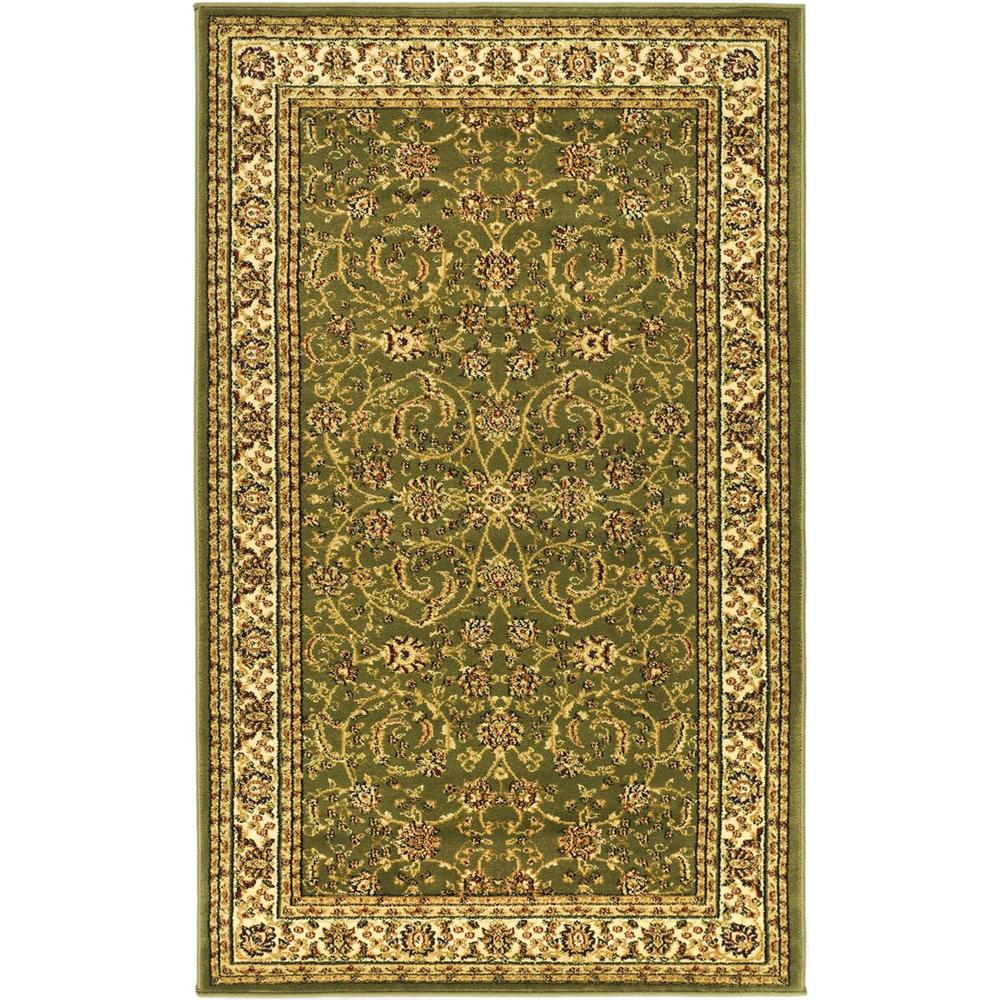LYNDHURST, SAGE / IVORY, 3'-3" X 5'-3", Area Rug, LNH219B-3. Picture 1