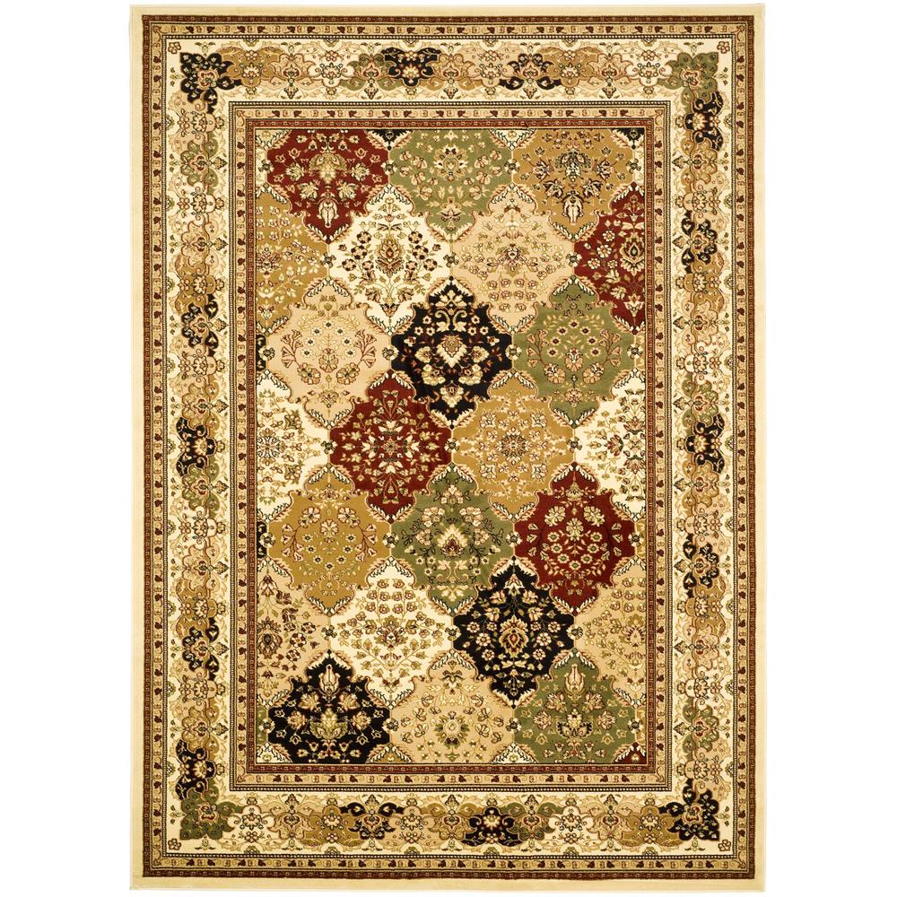 LYNDHURST, MULTI / IVORY, 8' X 11', Area Rug, LNH221A-8. Picture 1