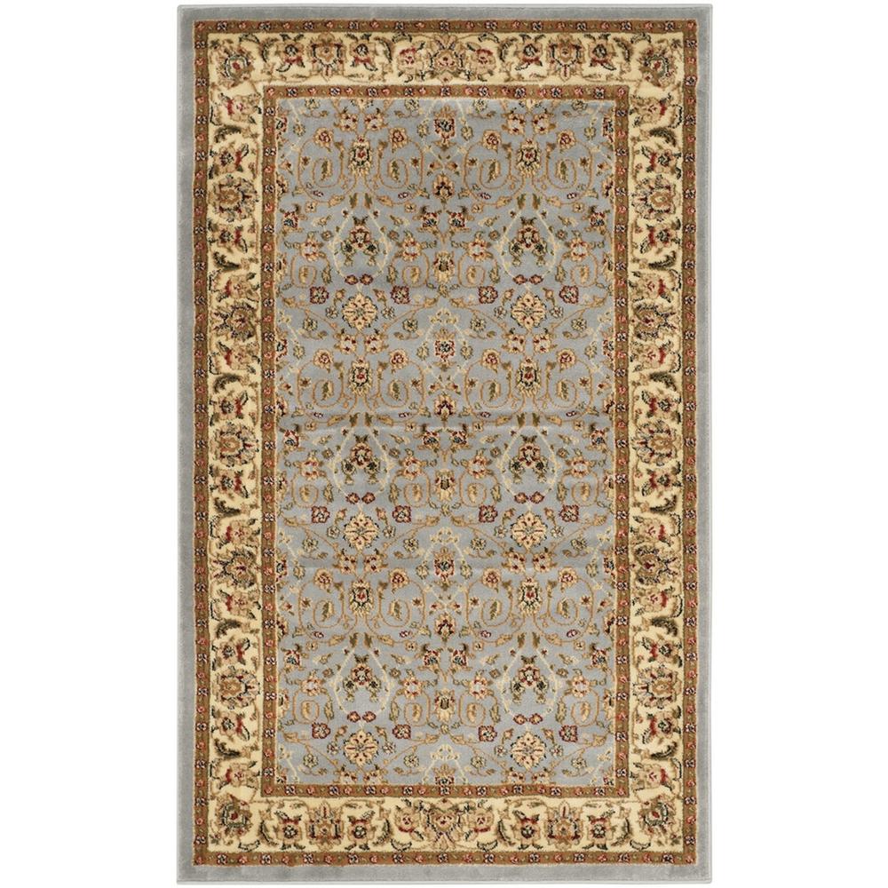 LYNDHURST, LIGHT BLUE / IVORY, 3'-3" X 5'-3", Area Rug. Picture 1