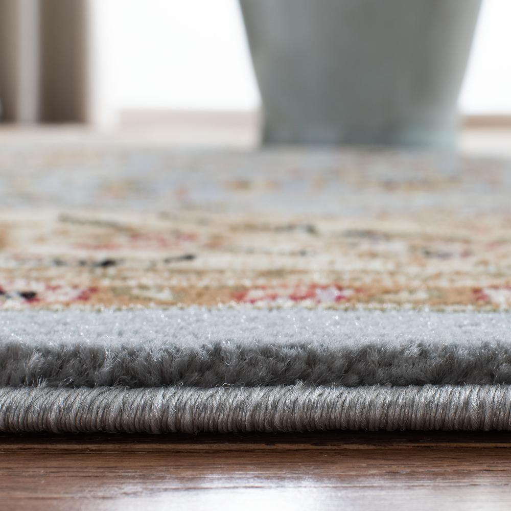 LYNDHURST, LIGHT BLUE / IVORY, 2'-3" X 4', Area Rug. Picture 2