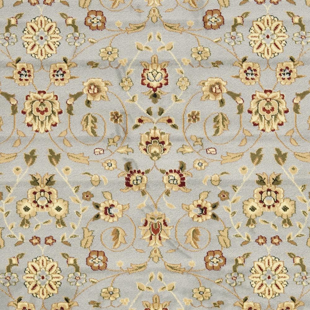 LYNDHURST, LIGHT BLUE / IVORY, 8' X 11', Area Rug. Picture 4