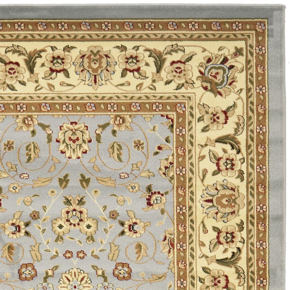 LYNDHURST, LIGHT BLUE / IVORY, 8' X 11', Area Rug. Picture 5