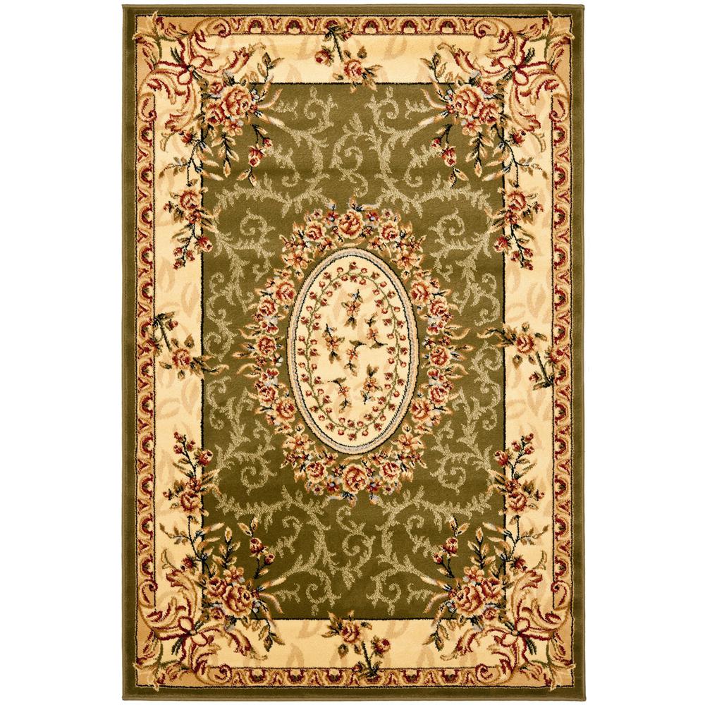LYNDHURST, SAGE / IVORY, 4' X 6', Area Rug, LNH328B-4. Picture 1