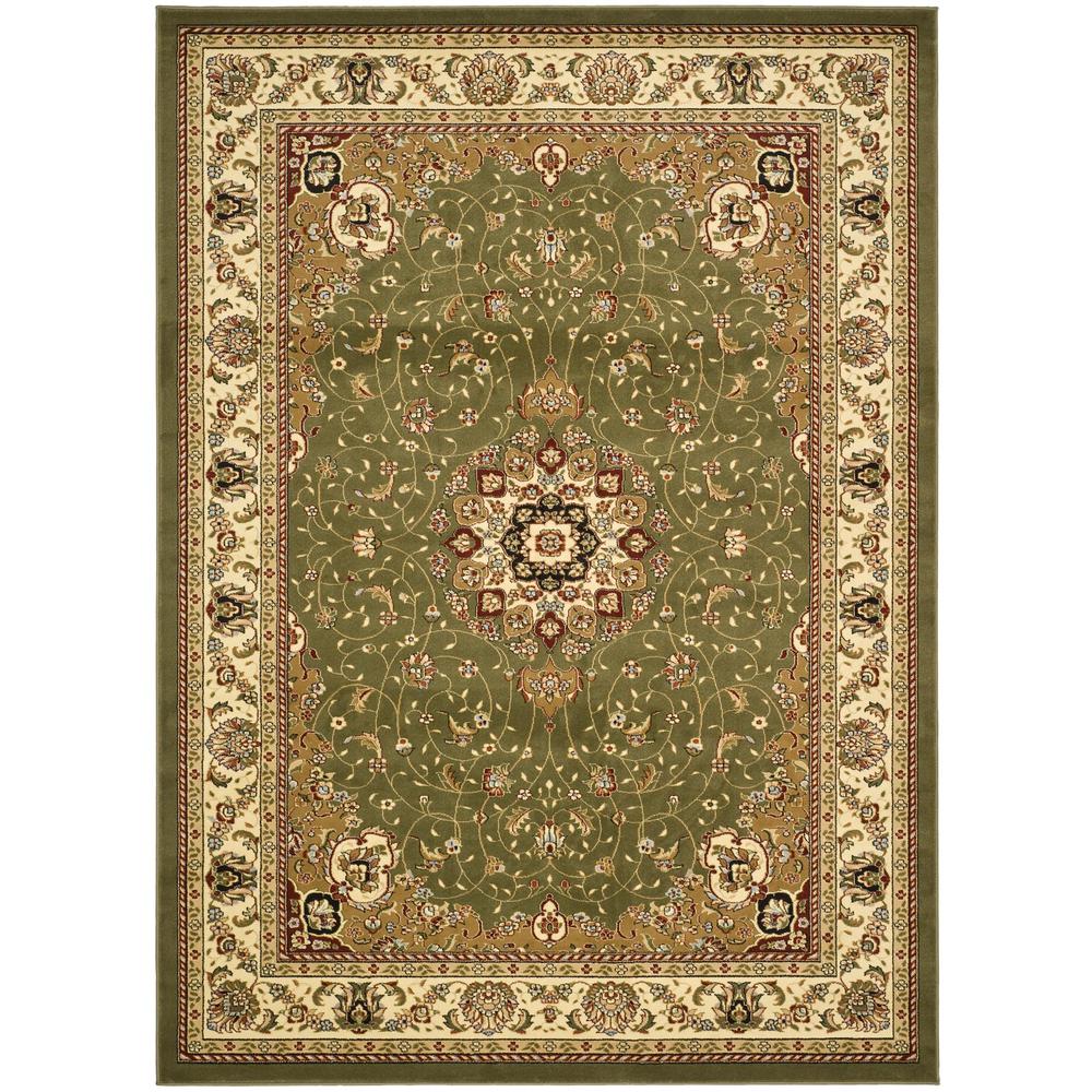 LYNDHURST, SAGE / IVORY, 11' X 15', Area Rug. Picture 1