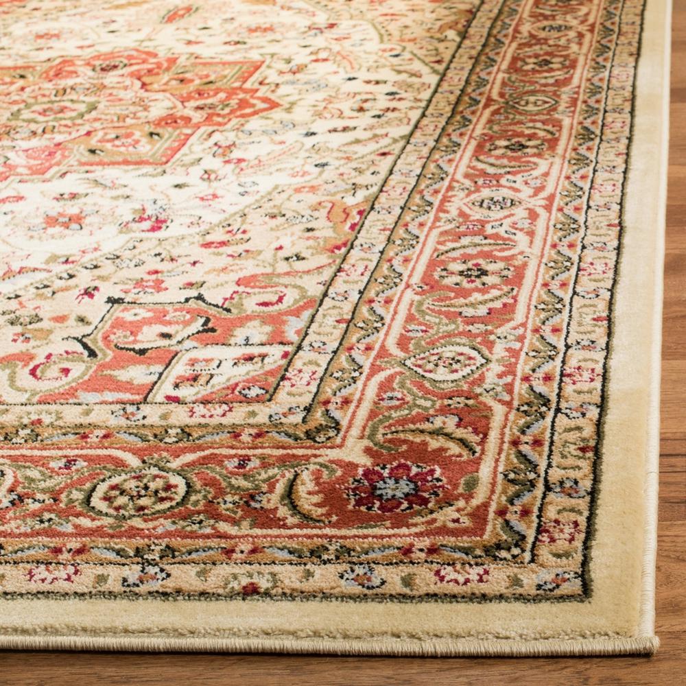 LYNDHURST, IVORY / RUST, 10' X 14', Area Rug, LNH330R-10. Picture 1