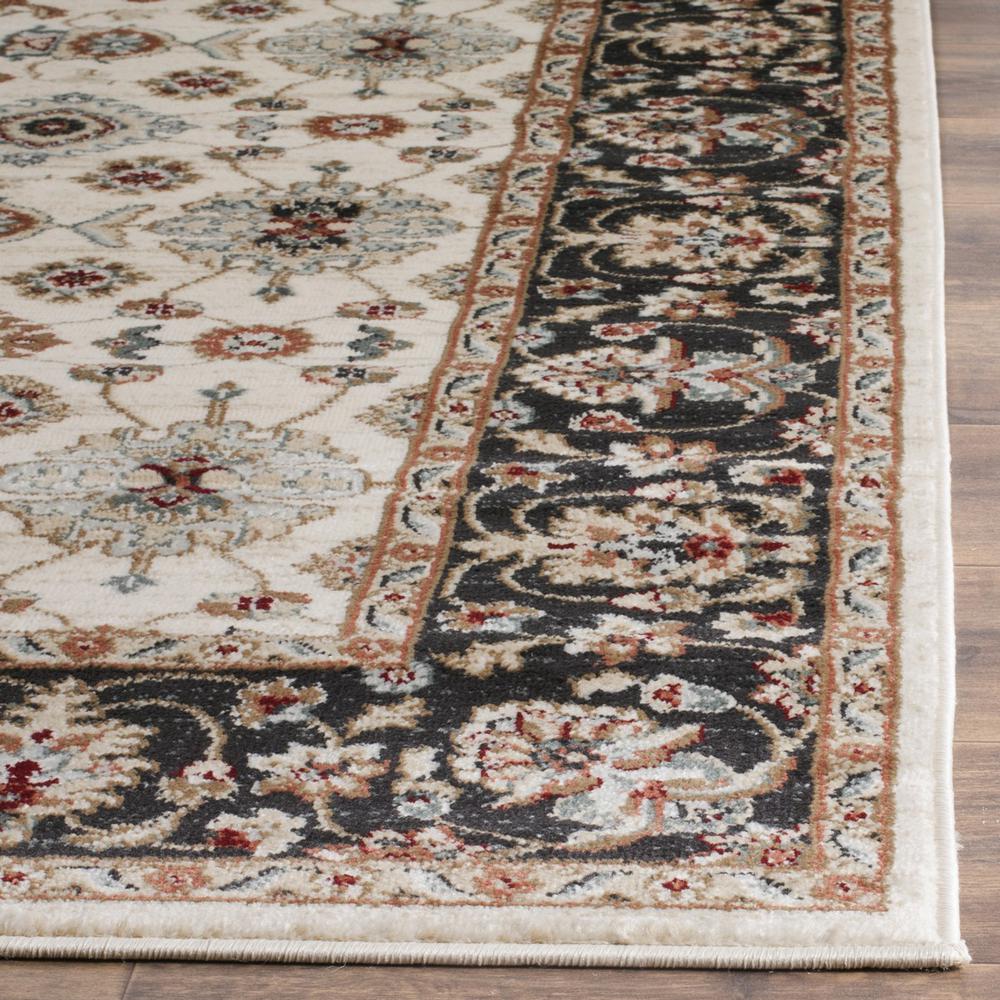 LYNDHURST, CREAM / NAVY, 4' X 6', Area Rug, LNH332K-4. Picture 1