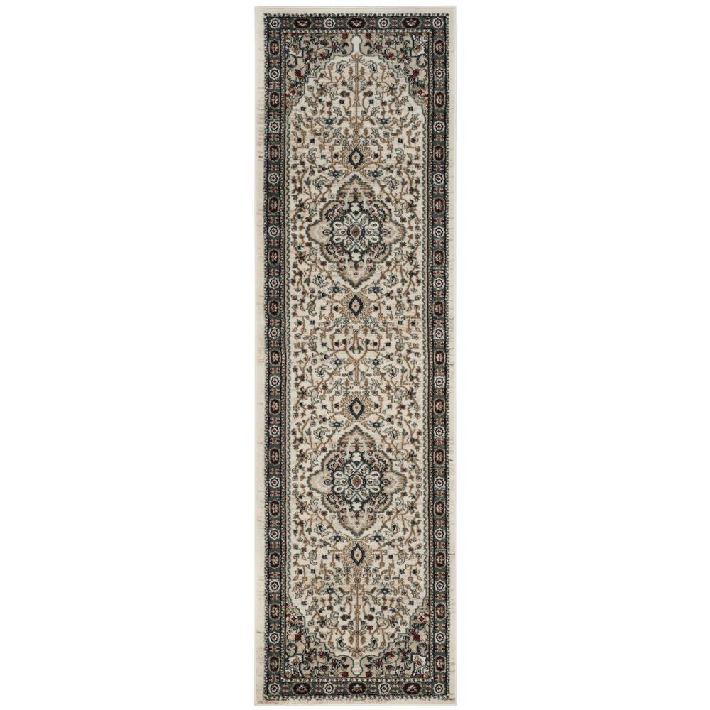 LYNDHURST, CREAM / BEIGE, 2'-3" X 8', Area Rug. Picture 1