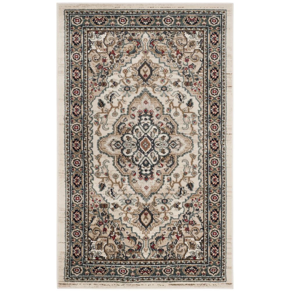 LYNDHURST, CREAM / BEIGE, 3'-3" X 5'-3", Area Rug. Picture 1