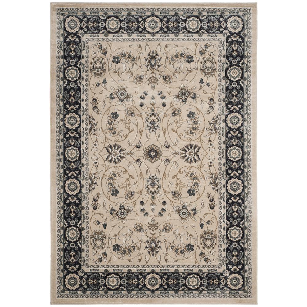 LYNDHURST, Light Beige / Anthracite, 3'-3" X 5'-3", Area Rug. Picture 1