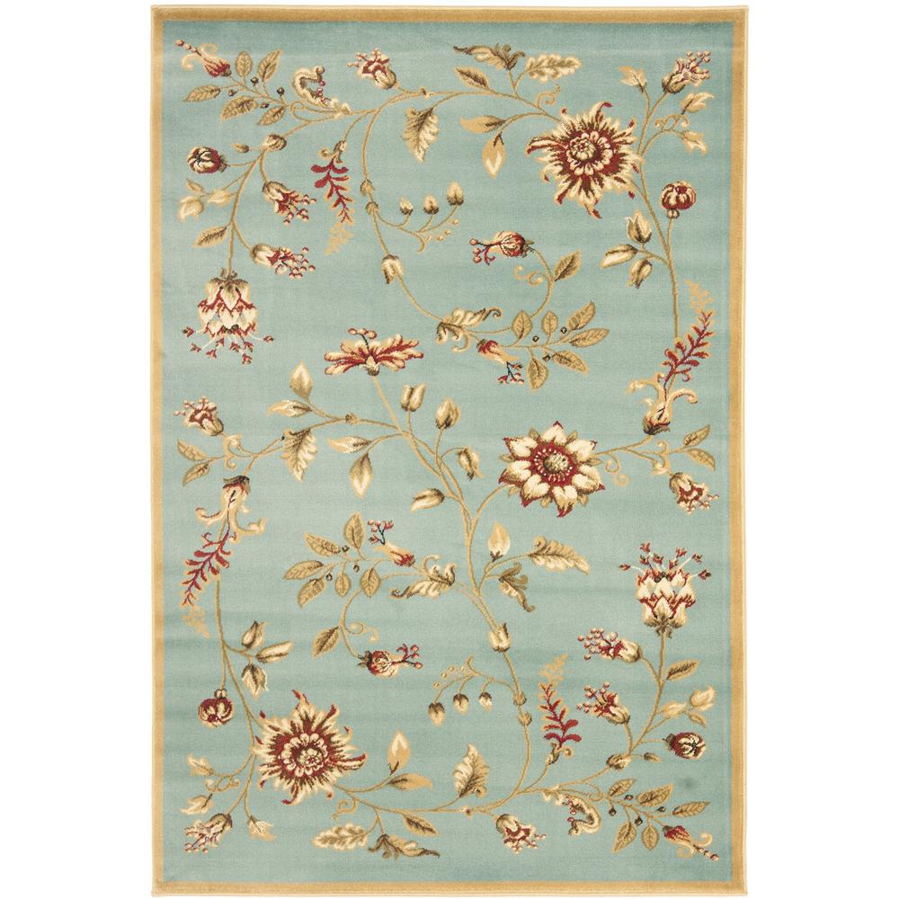 LYNDHURST, BLUE / MULTI, 3'-3" X 5'-3", Area Rug. Picture 1