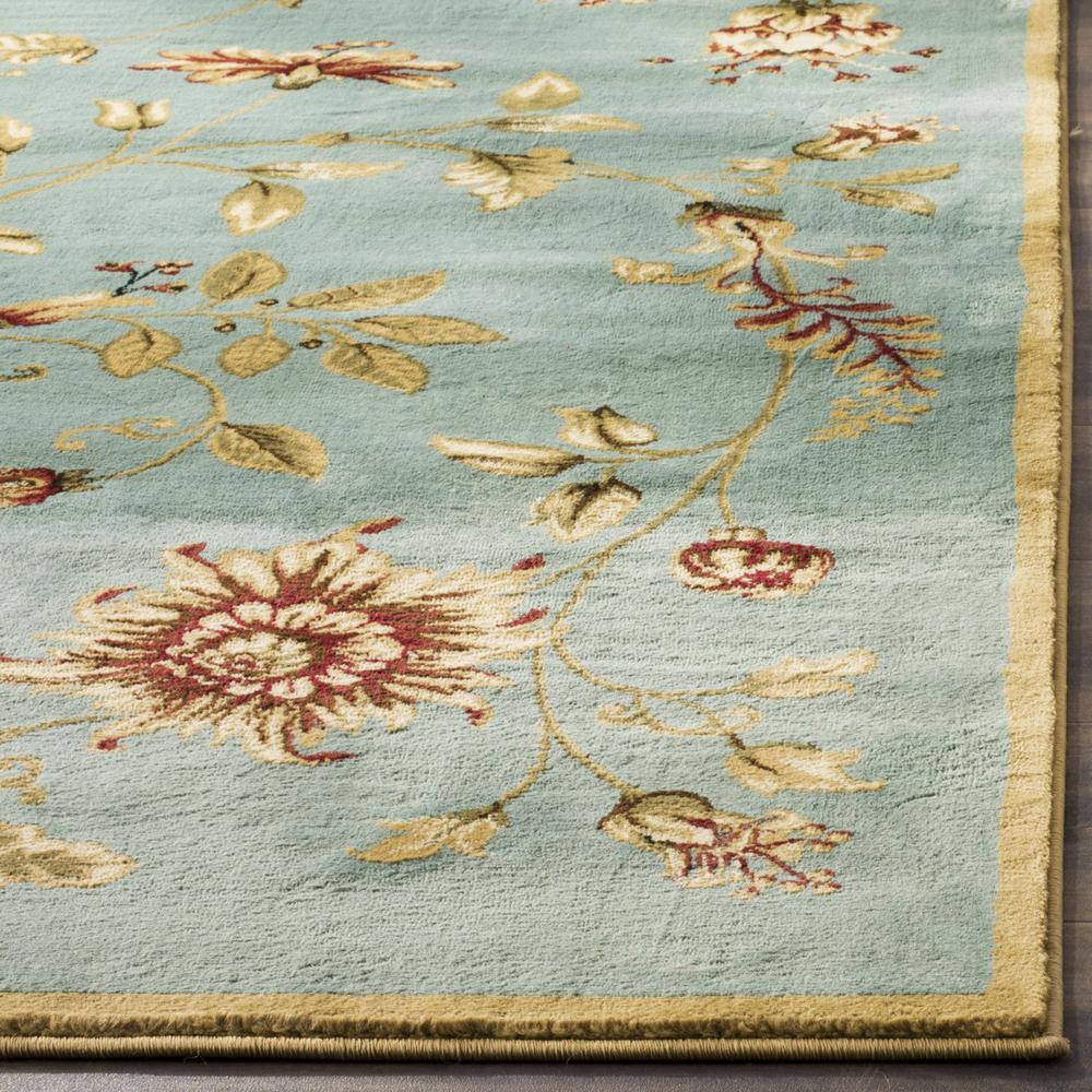 LYNDHURST, BLUE / MULTI, 6'-7" X 9'-6", Area Rug. Picture 1