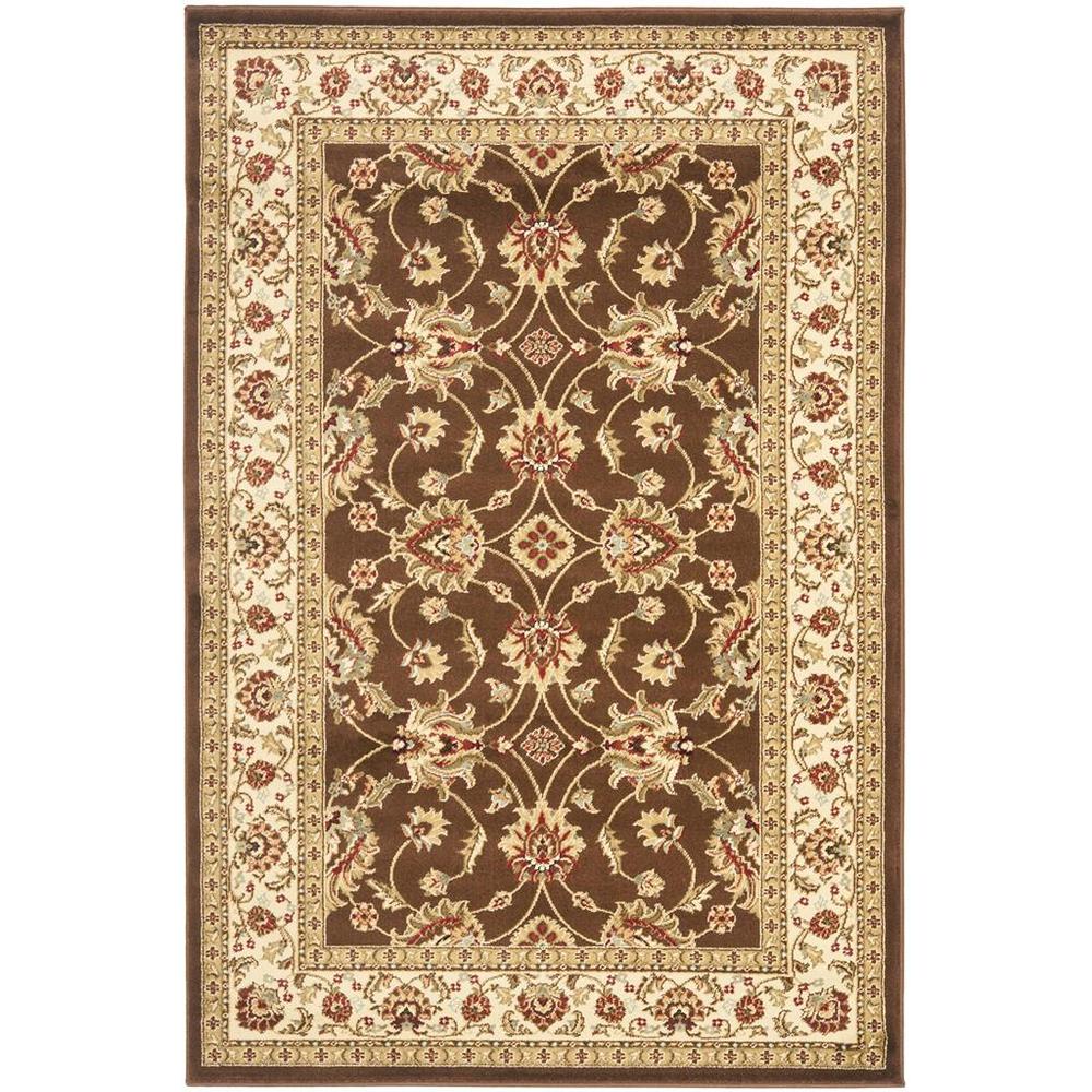 LYNDHURST, BROWN / IVORY, 3'-3" X 5'-3", Area Rug, LNH553-2512-3. Picture 1