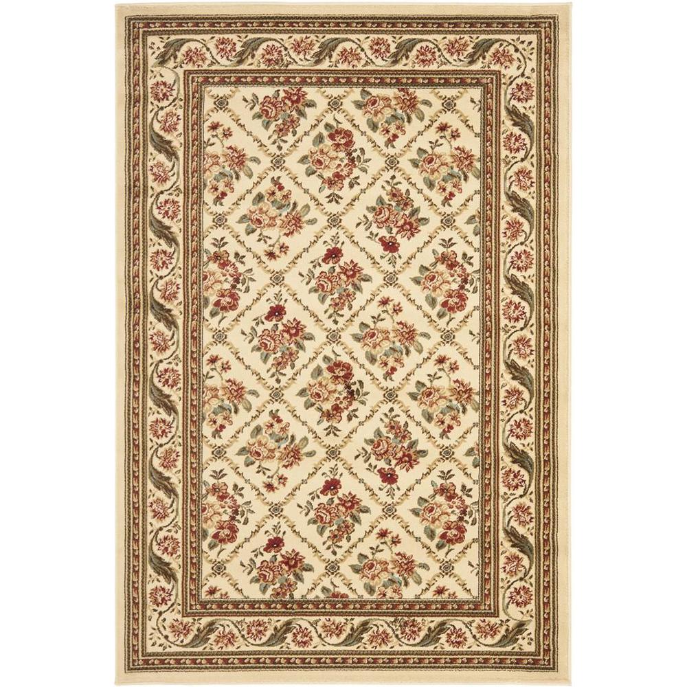 LYNDHURST, IVORY / IVORY, 3'-3" X 5'-3", Area Rug, LNH556-1212-3. Picture 1