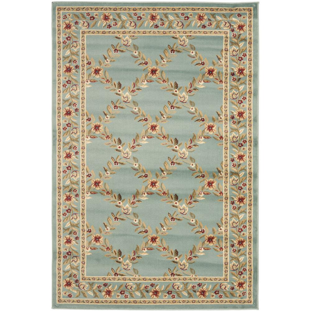 LYNDHURST, BLUE / BLUE, 3'-3" X 5'-3", Area Rug, LNH557-6565-3. Picture 1