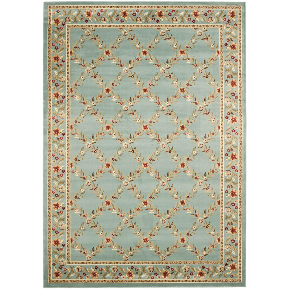 LYNDHURST, BLUE / BLUE, 8' X 11', Area Rug, LNH557-6565-8. Picture 1