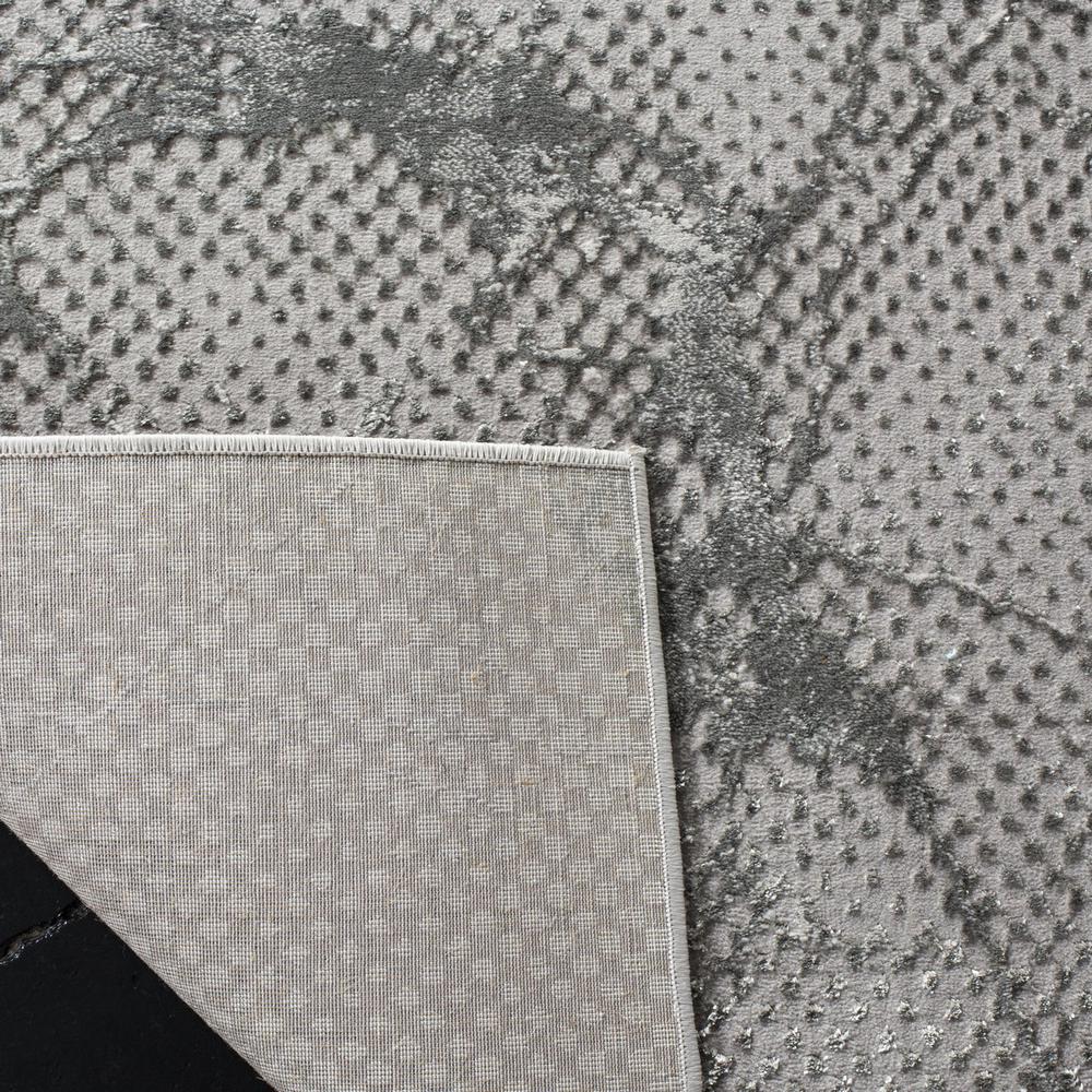 LUREX 100, GREY / GREY, 4' X 6', Area Rug. Picture 1