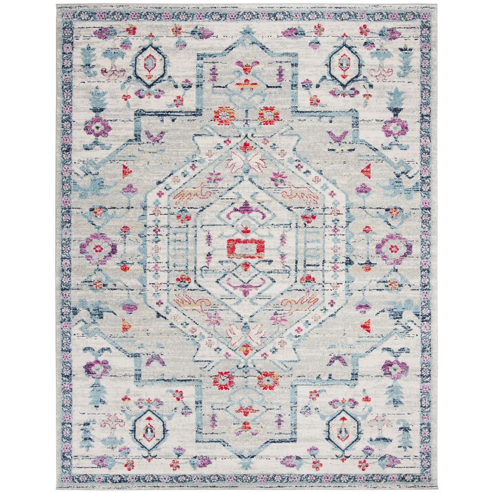 MADISON 900, LIGHT GREY / FUCHSIA, 8' X 10', Area Rug, MAD928R-8. Picture 1