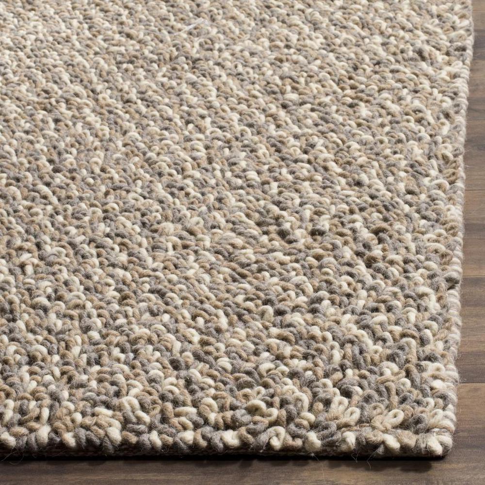 MANHATTAN, GREY / BROWN, 5' X 8', Area Rug. Picture 1