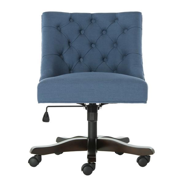 SOHO TUFTED LINEN SWIVEL DESK CHAIR, MCR1030D. Picture 1