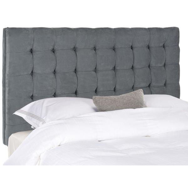 LAMAR GREY TUFTED HEADBOARD. Picture 1