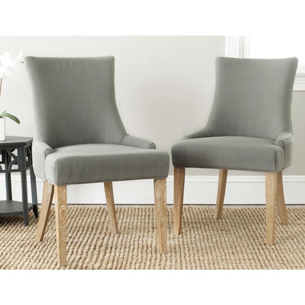LESTER 19''H CHEVRON DINING CHAIR. Picture 1