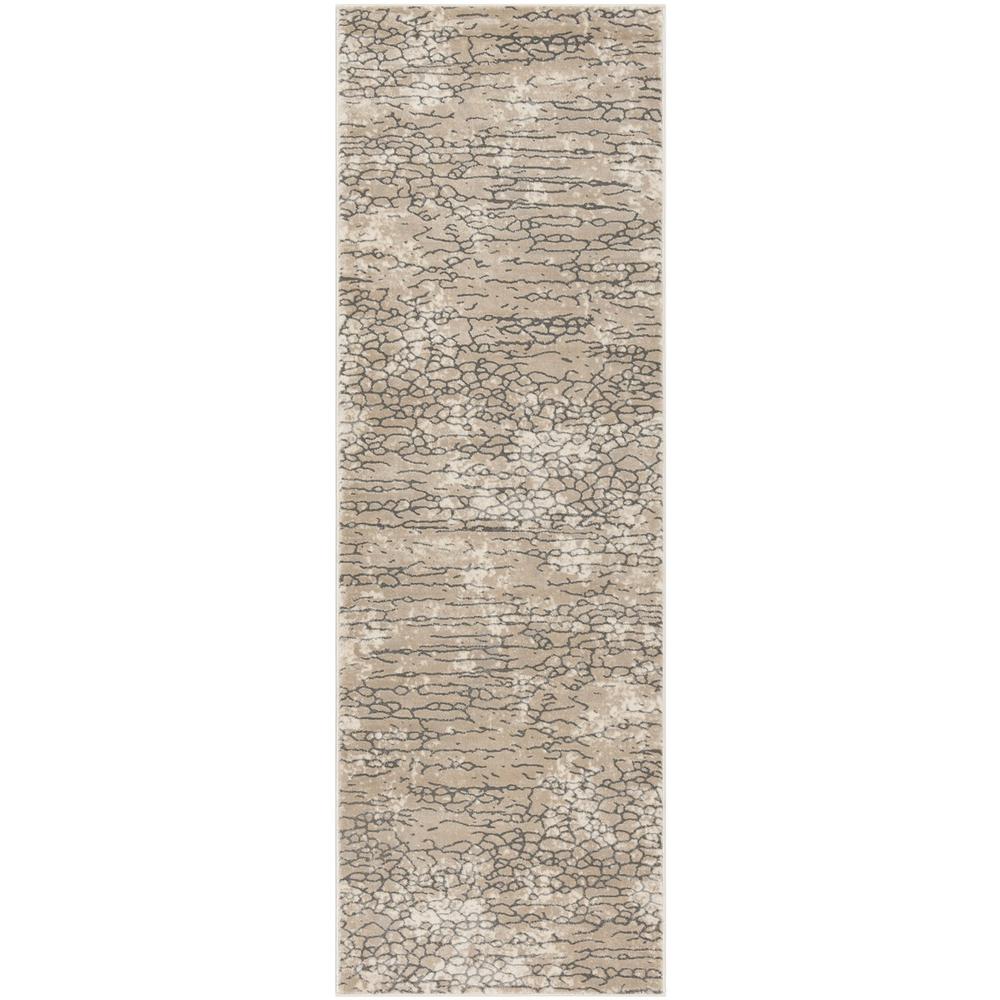 MEADOW 100, BEIGE, 2'-7" X 8', Area Rug, MDW170B-28. Picture 1
