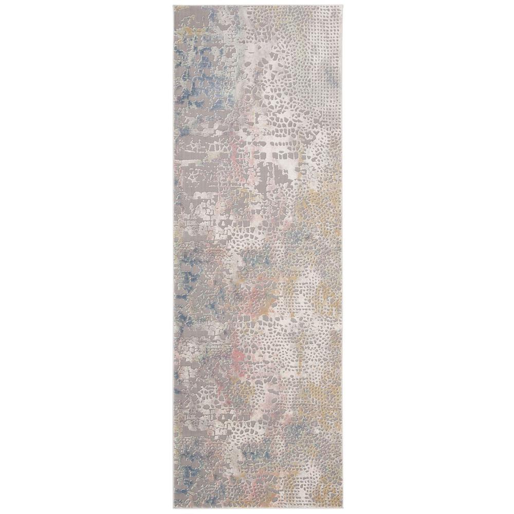 MEADOW 100, GREY / GOLD, 2'-7" X 8', Area Rug, MDW181F-28. Picture 1
