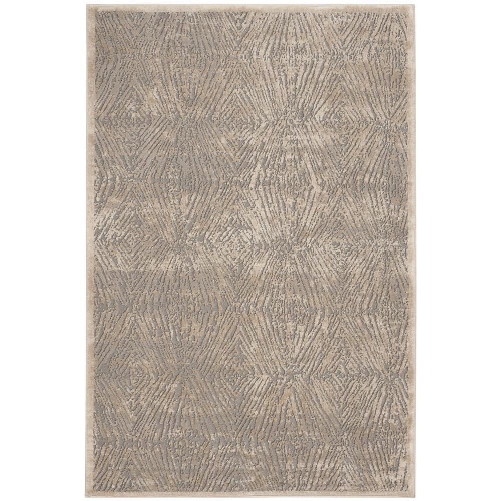 MEADOW, IVORY / GREY, 3'-3" X 5', Area Rug, MDW319A-3. Picture 1