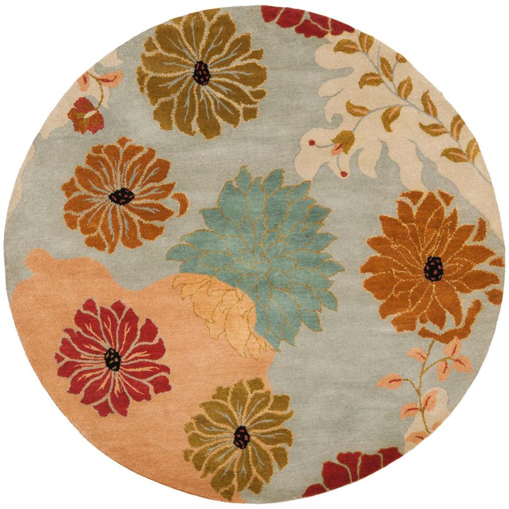 METRO, MULTI, 6' X 6' Round, Area Rug. Picture 1